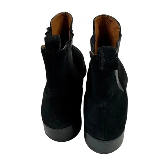 & Other Stories Black Suede Chelsea Bootie Size 39 US 9 - Picture 5 of 11